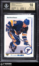 POP 1: Rod Brind'Amour RC BGS 10: 1990-91 Upper Deck French Rookie Card Pristine