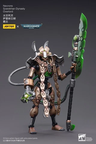 New JOYTOY X Warhammer 40k Necrons Szarekhan Dynasty Overlord 1/18 Action Figure Cover