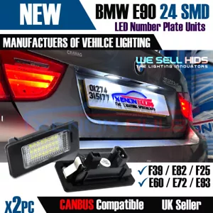 LED Number Plate BMW 3 Series E90 F31 CANBUS ERROR FREE E82 F22 E61 E70 E39 E60 - Picture 1 of 6