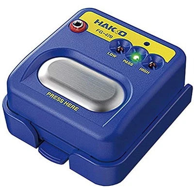 Testador de alça de pulso HAKKO FG470-81 alimentado por bateria LED tipo Japão novo - Imagem 1 de 2