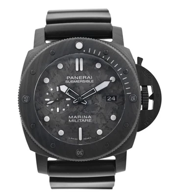 Panerai Submersible PAM02979 Marina Military Carbotech Titanium 47MM Watch - Image 1 of 4