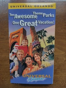 Universal Studios Orlando Florida VHS Theme Park 2000 Vtg Planning Video Travel - Picture 1 of 3