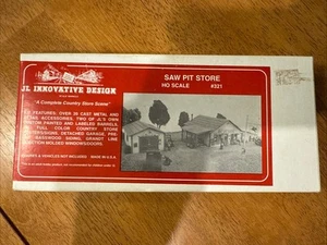 JL Innovative Design 321, Saw Pit Store Building Kit HO Scale - Picture 1 of 3