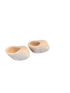 Vintage Porzellan Escargot Schnecke Kannen 2er Set Made in Japan Creme Keramik - Bild 1 von 7