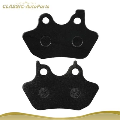 Front Carbon fiber Brake Pads for Harley Davidson Fatboy EFI FLSTFI - Image 1 of 4