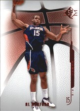 2008-09 SP Authentic Retail Atlanta Hawks Basketball Card #45 Al Horford