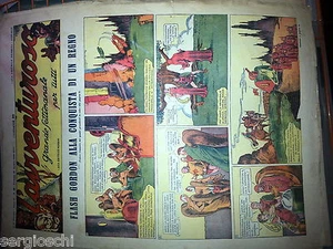 L'AVVENTUROSO-ANNO 2° n° 46 - 25 agosto 1935-edizione NERBINI -ORIGINALE - Picture 1 of 1