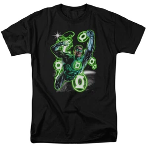 Green Lantern Earth Sector T Shirt Licensed Comic Book Tee Black - Picture 1 of 2