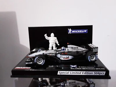 F1 1/43 McLaren Mercedes David COULTHARD  EDITION LIMITEE MINICHAMPS 504 Pces - Photo 1/4