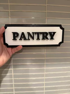 3D Printed Custom Home / Room / Airbnb sign – Personalized Text & Color Choice - Picture 1 of 8