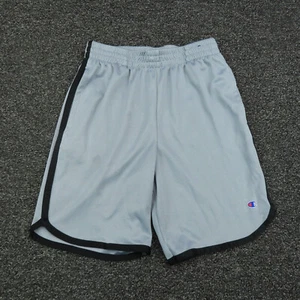 Champion Shorts Youth 14/16 Gray & Black Running Breathable Casual Gym Boys - Picture 1 of 9
