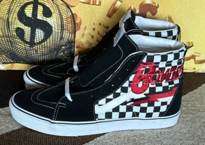 Vans X David Bowie Beatles SK8-HI DIAMOND DOG Checker LIMITED EDITION US 11.5 - Picture 1 of 10
