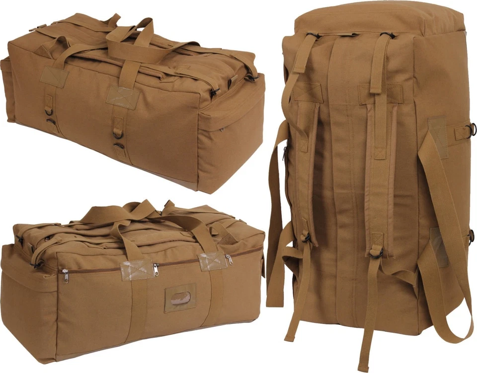Rothco Mossad Tactical Duffle Bag - 8136 Coyote Brown