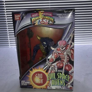 Mighty Morphin Power Rangers Goo Fish 8" Evil Space Aliens! Sealed! Unused! - Picture 1 of 4