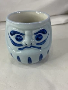 Taza de té Sushi Kumagoro Muñeca Daruma Japonesa Feng Shui Anchorage Seattle Hawaii - Imagen 1 de 11