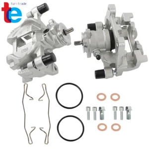 Rear Side Brake Caliper w/Bracket For 2013-2022 Ford Edge Fusion Lincoln MKZ MKX - Picture 1 of 14