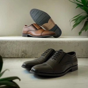 Ferro Aldo ADAM Men's Cap-Toe Oxfords Shoes - Picture 1 of 18