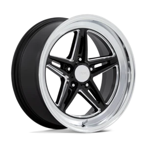 American Racing Vintage VN514 18X10 5X5.0 G-BLK-MILL-DIA-LP 12MM - Picture 1 of 4