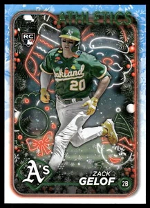 2024 Topps Holiday ZACK GELOF RC Variation Short Print #H72 - Picture 1 of 2