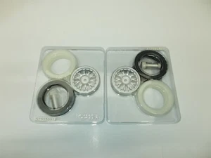 Räder für den Modellbau, Set mit Felge, Reifen und füllung, 2 räder #K-29-4 - Bild 1 von 1