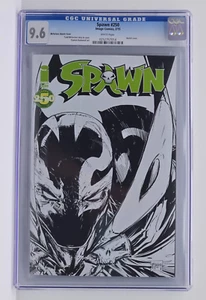 Cubierta de boceto Spawn #250 McFarlane CGC 9,6 páginas blancas - Imagen 1 de 9