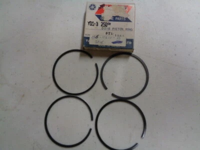 NOS Yamaha Brand Piston Rings 156-11610-00 YDS-3 250cc STD 1964-1967 YDS3   - Image 1 of 2