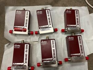 MKS MASS FLOW CONTROLLERS (6 ) QTY 