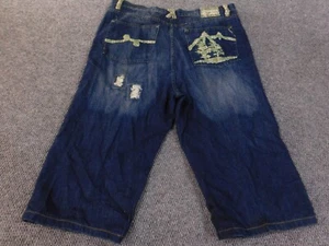 lrg lifted research group jeans 40 capri mens y2k vintage distressed hip-hop - Picture 1 of 11