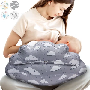 Nursing Pillow - Breast Feeding Support Pillow for Mom and Newborn Baby - Picture 1 of 8