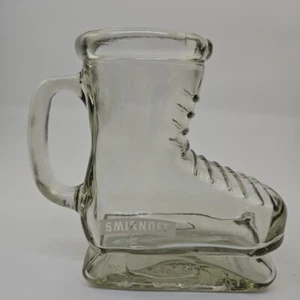 Smirnoff Glass Ice Hockey Skate Mug Collectible - Picture 1 of 11