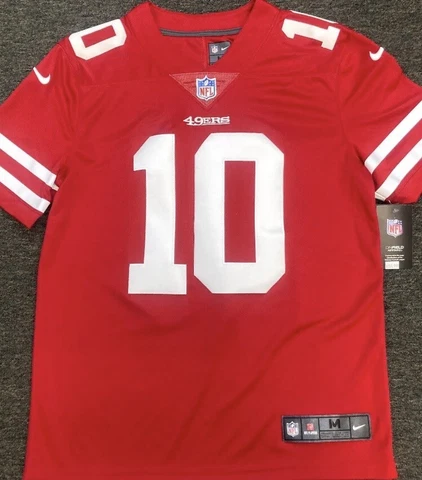 Nike ON FIELD San Francisco 49ers Jimmy Garoppolo (STITCHED) Jersey Size Medium Cover