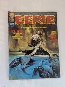 1975 EERIE #66 - Warren Publishing Illustrated Horror Magazine Comic - Picture 1 of 5
