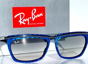 Ray Ban OLYMPIAN 2 Blue Water w Gray Gradient Lens Sunglass RB2419 1310/32 - Picture 1 of 22