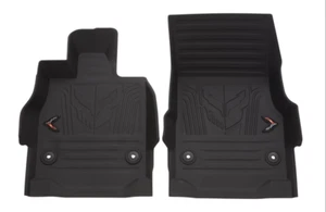 Chevy Corvette C8 2020-2025 forros de piso para todo tipo de clima negro GM OEM NUEVO 84534619 - Imagen 1 de 3