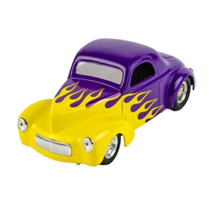 SpecCast 1941 Willys Coupe Street Rod Hemmings 1:25 Scale Diecast Collector Bank - Picture 1 of 12