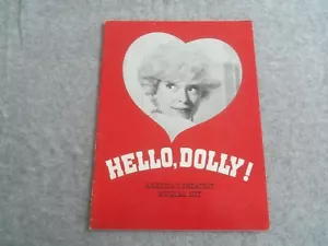 1967 HELLO, DOLLY! PROGRAM - CAROL CHANNING - DENVER AUDITORIUM THEATRE - J 7634 - Picture 1 of 5