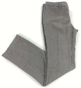 Emporio Armani Women’s Wool Dress Pants Black/White Check • Size 32 - Picture 1 of 10