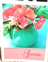 floral note cards and envelopes