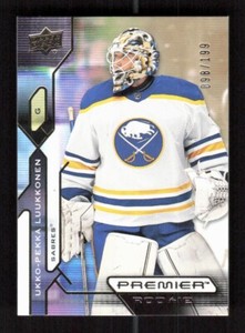 2021-22 Upper Deck Premier #149 Ukko-Pekka Luukkonen RC #'d /199