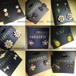 Pendientes de joyería para mujer FOREVER 21 arco de perlas arco de oro arco margarita nuevos con etiquetas* - Imagen 1 de 17