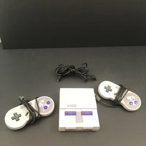 Authentic SNES Super Nintendo Classic Mini Super Entertainment System 21 Games - Picture 1 of 19