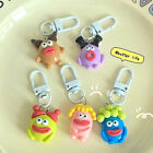 Sausage Big Mouth Monster Key Chain Doll Pendant Key Ring Charms Car Bag Deco FT