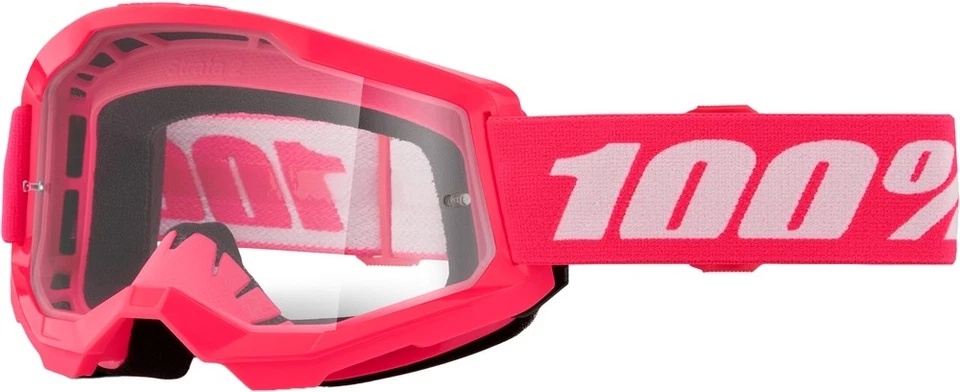 100% 50027-00017 Strata 2 Goggles OSFM Pink / Clear Lens - Imagem 1 de 1