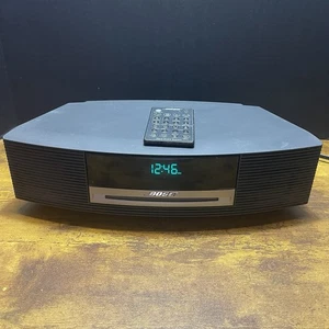 BOSE WAVE MUSIC SYSTEM RADIO SVEGLIA FM LETTORE CD - MODELLO AWRCC1 CON TELECOMANDO - Foto 1 di 13