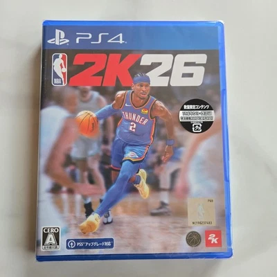 Brand New NBA 2K26 PS4 Multilingual Basketball Game English Audio FROM JAPAN - Image 1 of 4