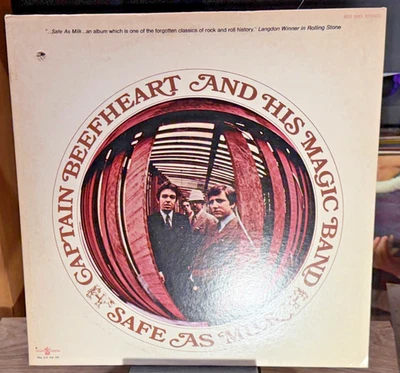 CAPTAIN BEEFHEART & HIS MAGIC BAND  SAFE AS MILK VINYL RECORD LP BUDDAH RECORDS - Image 1 of 4