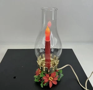 Vintage 70's ACLA Christmas Lamp Electric Flame Candle Works! - Picture 1 of 10