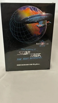1994 Skybox The Making of Star Trek  The Next Generation Platinum Edition - Image 1 of 2