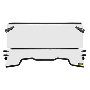 QuadBoss Folding Windshield for 2014-2022 Honda SXS700M2 Pioneer 700 UTV - Picture 1 of 2
