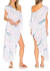 Maxi Vestido MARA HOFFMAN Waves Dashiki Caftán Cubrir Natación O/S Revolve $285 - Imagen 1 de 12